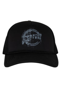 Finest Streak 5-Panel Unstructured Mesh Snapback black Vorderansicht