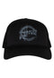 Finest Streak 5-Panel Unstructured Mesh Snapback black Vorderansicht