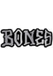 OG Bones 3 Sticker chrome Vorderansicht