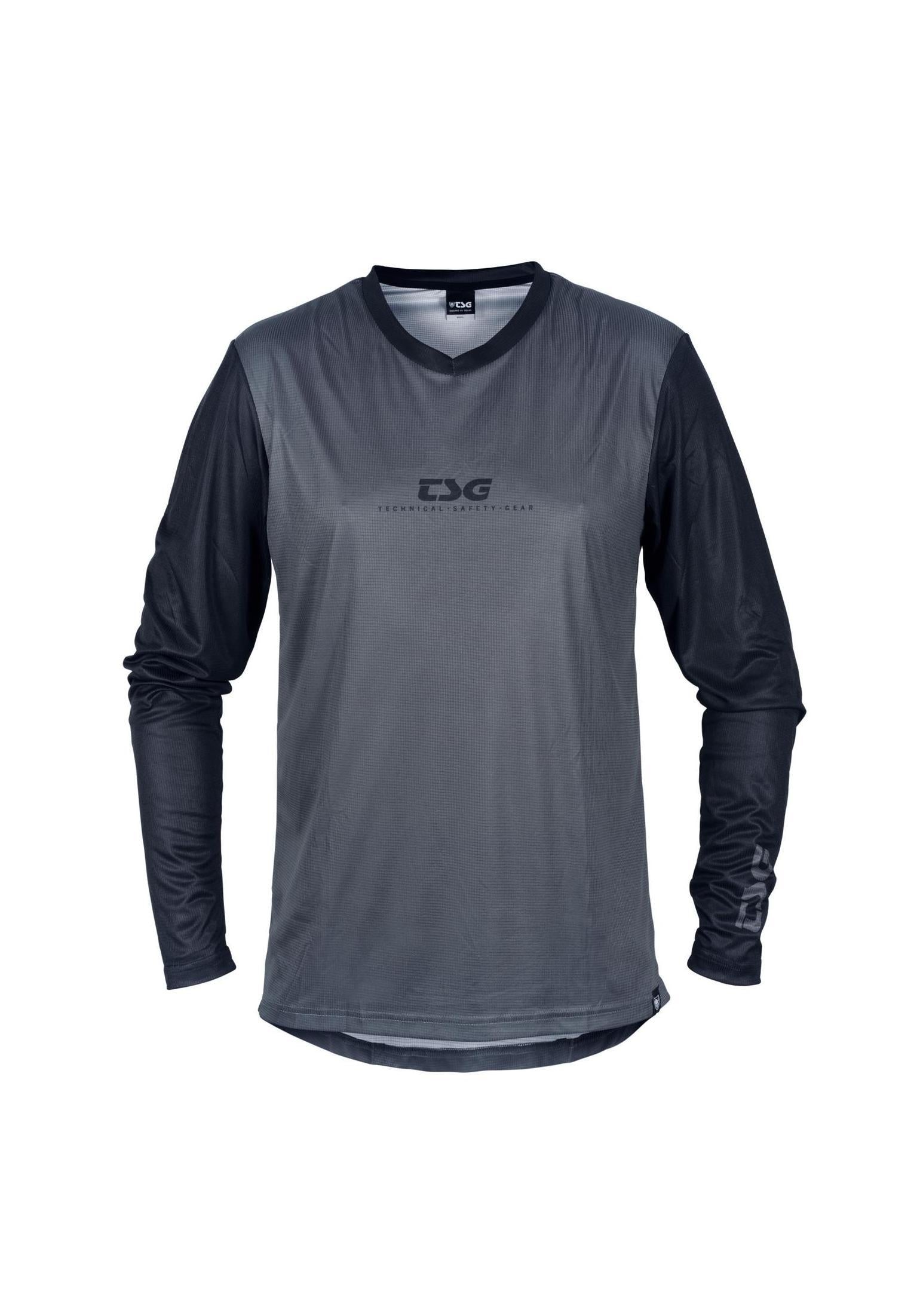 Waft Jersey black-coal Vorderansicht