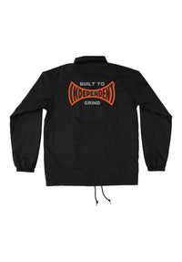 Built To Grind Span Windbreaker black Rueckenansicht