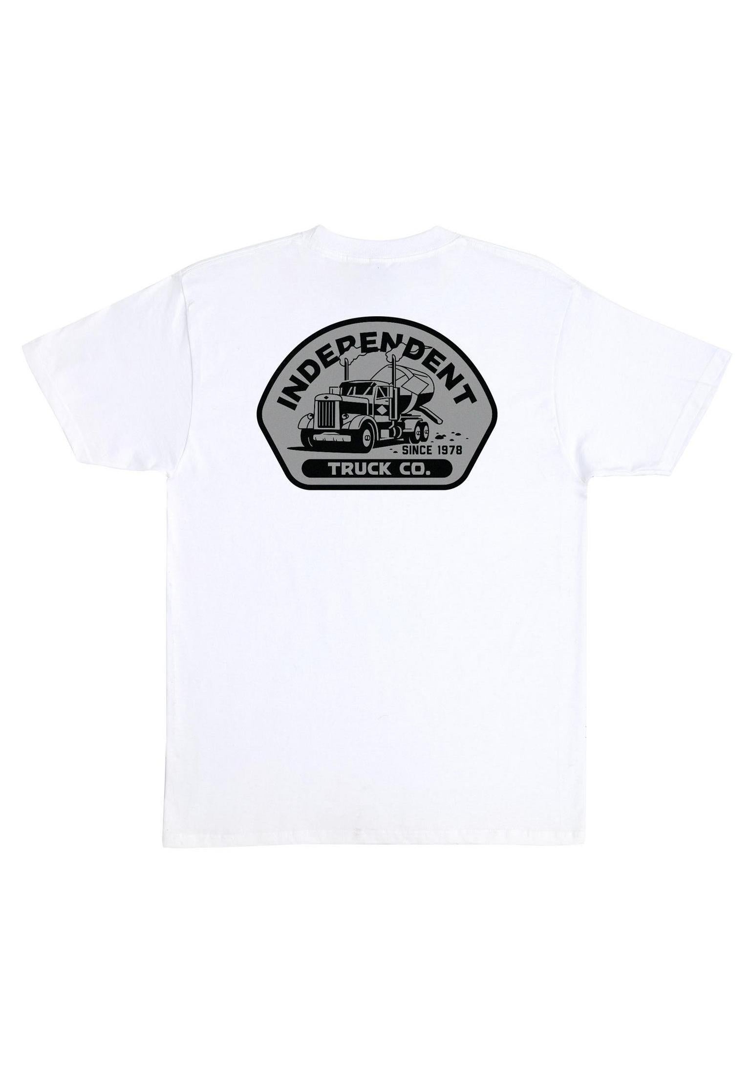 Independent Trucking Heavyweight white Rueckenansicht