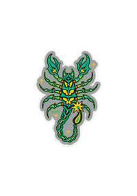 Deadly Sands Mylar Sticker clear Vorderansicht