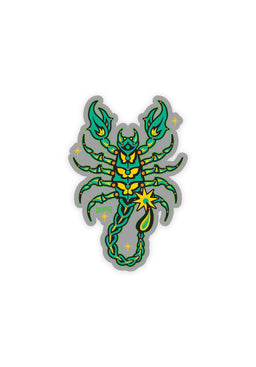 Deadly Sands Mylar Sticker clear Vorderansicht