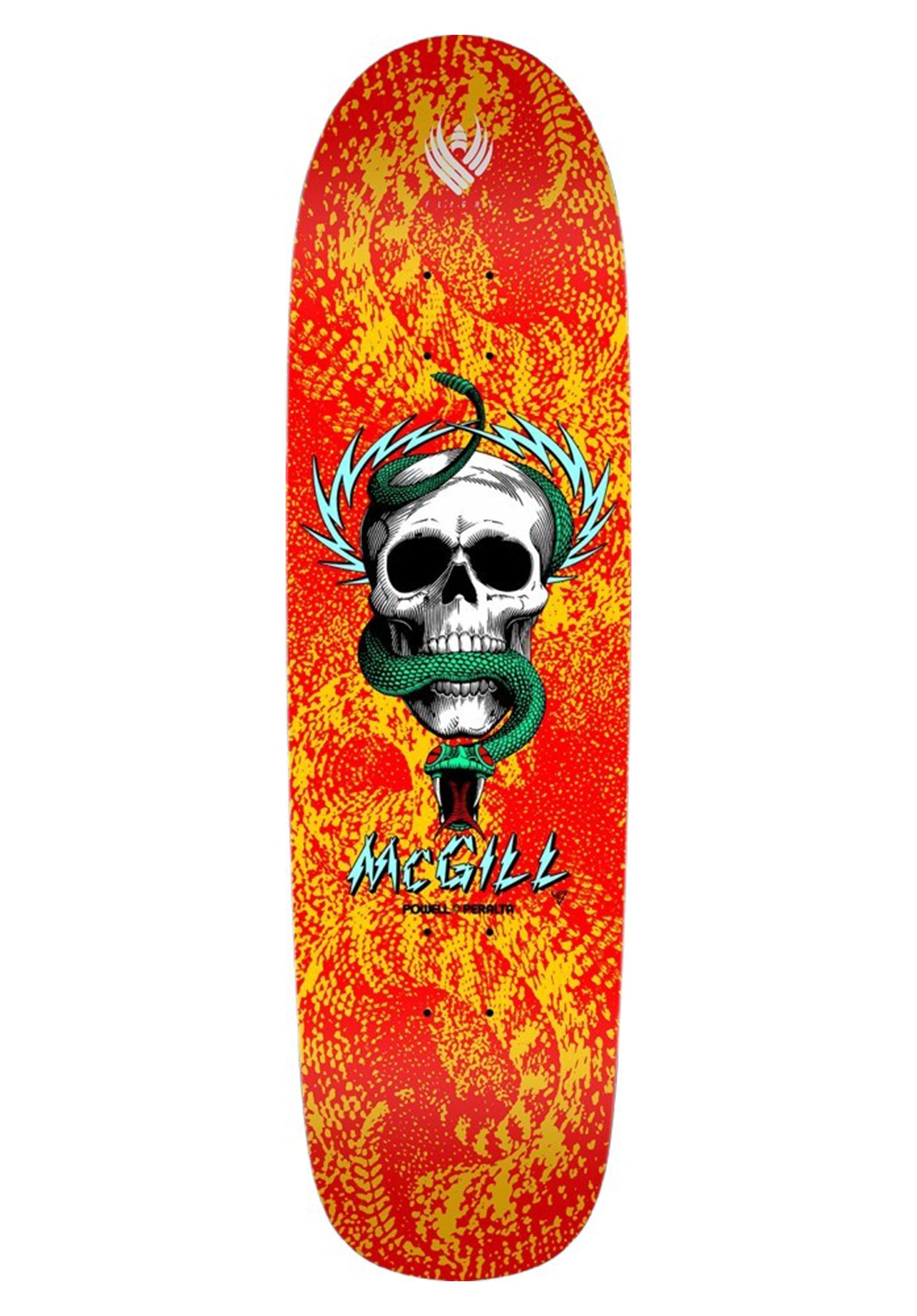 Flight Pro Shape 218B McGill Skull & Snake red-foil Vorderansicht