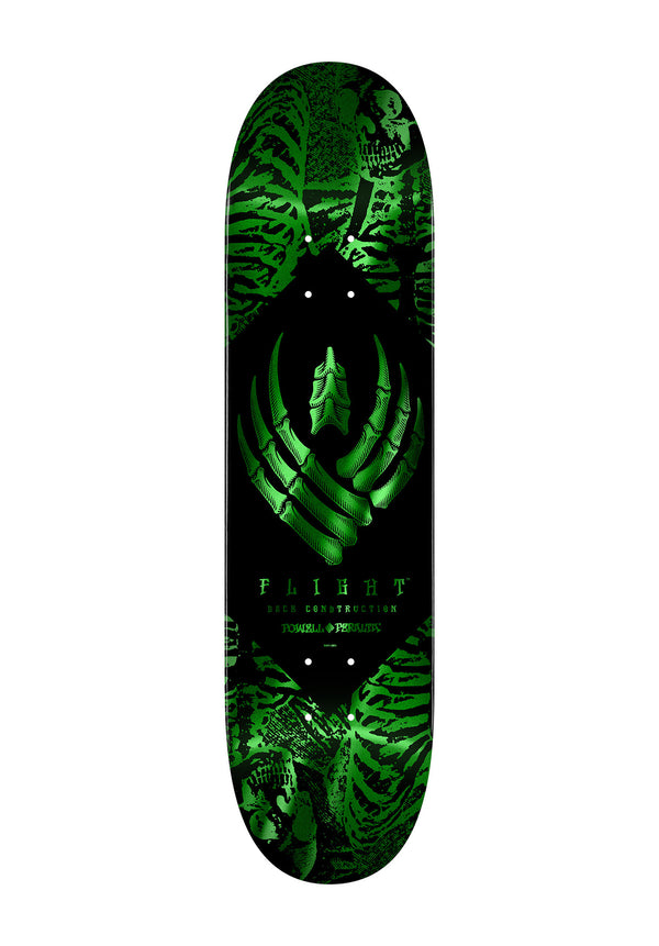 Flight Pro Shape 244 K26 Skeleton green-foil Vorderansicht