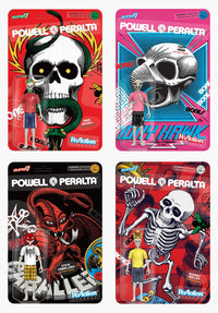 Powell-Peralta ReAction Figure Wave 2 12-Pack multicolored Rueckenansicht