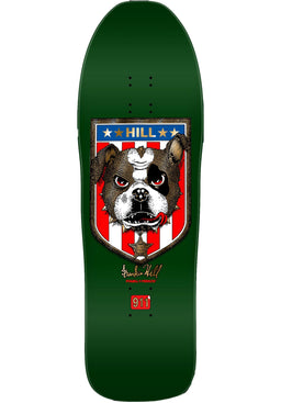 Frankie Hill Bulldog green/gold-foil Vorderansicht