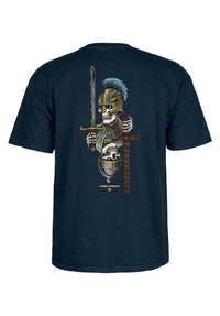 Dan Corrigan Chess Skulls navy Vorderansicht