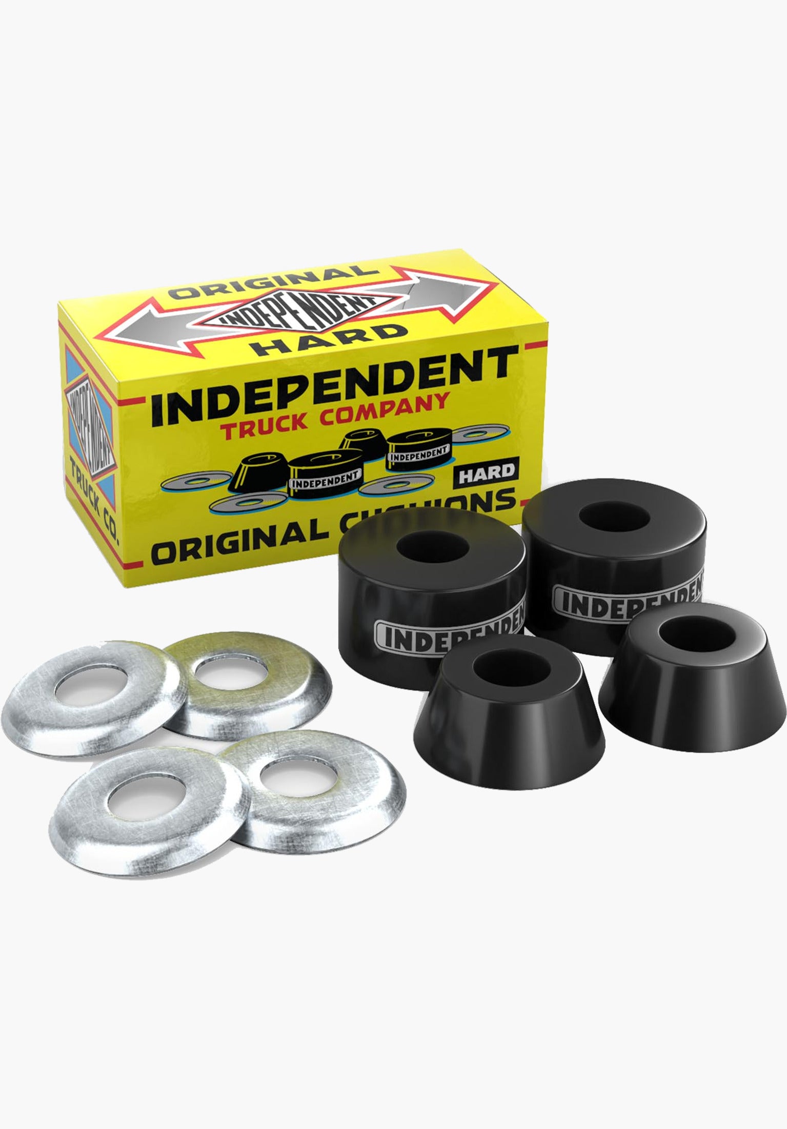 Original Cushions Hard 94A 4er black Closeup1