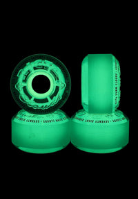 Clouds 78A transparent blue GITD Closeup1