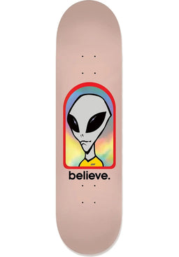 Believe Hologram pink Vorderansicht