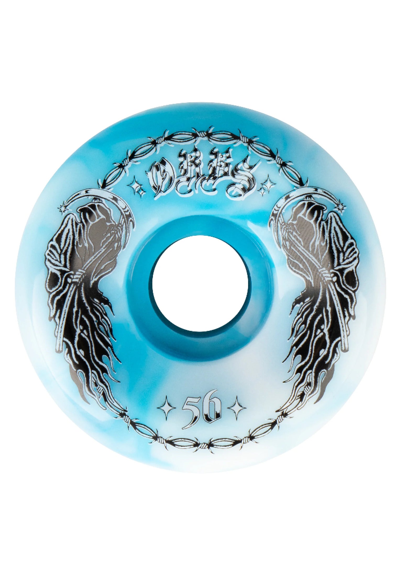 Specters Swirls 99A blue-white Rueckenansicht