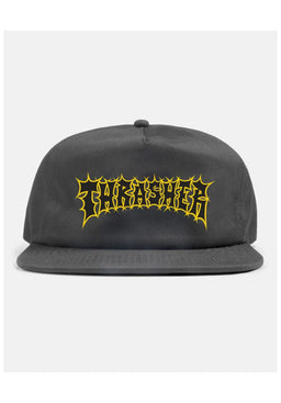 Spikey Snapback charcoal Vorderansicht