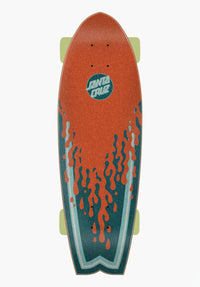 Dead Shark Shaped multicolored Rueckenansicht