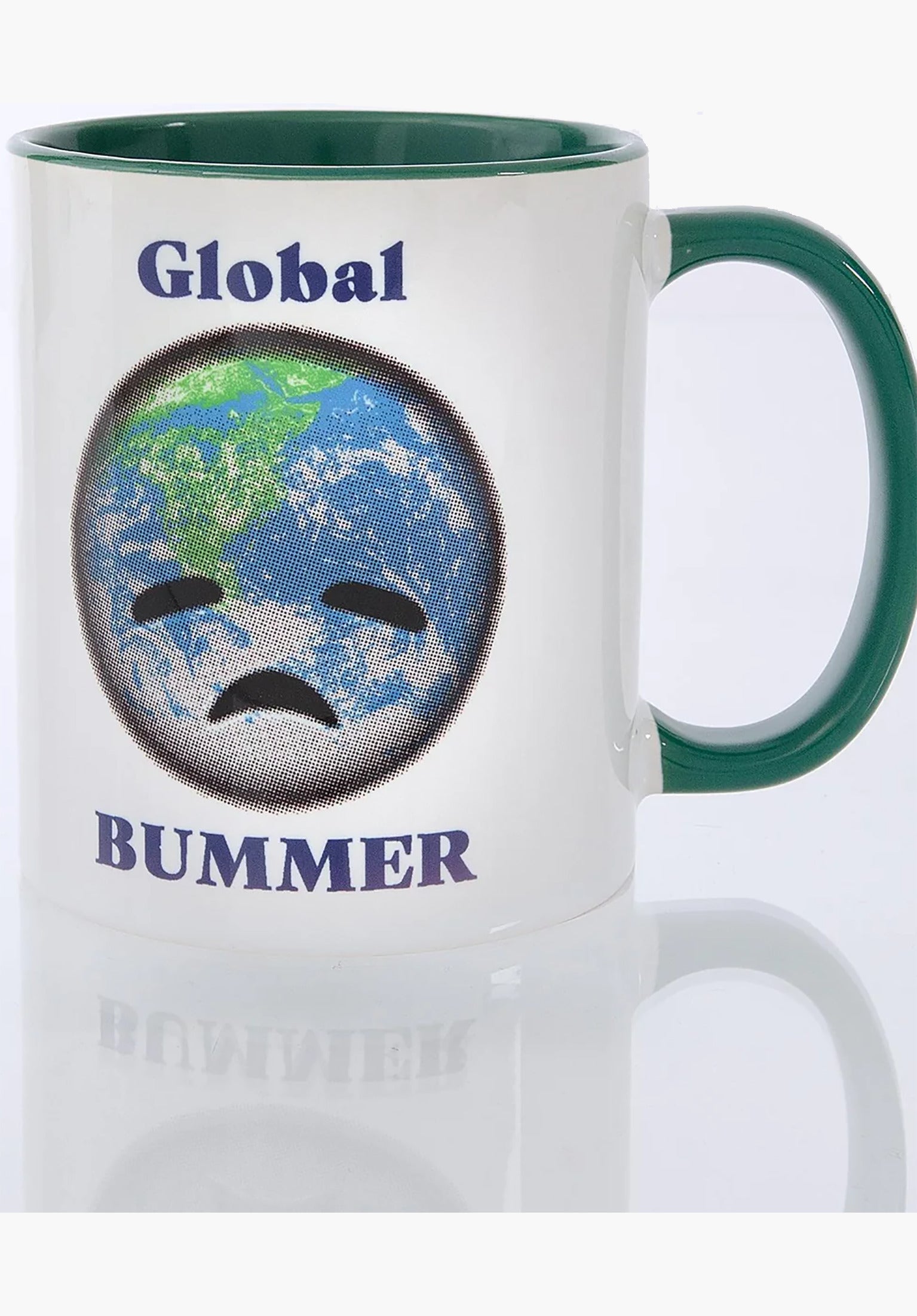 Global Bummer Mug white Vorderansicht