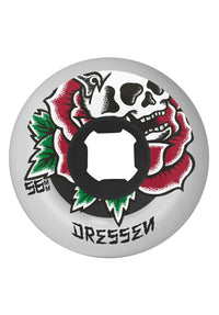 Eric Dressen Rose Skull Double Duro Chubbies 99A/9 white Vorderansicht