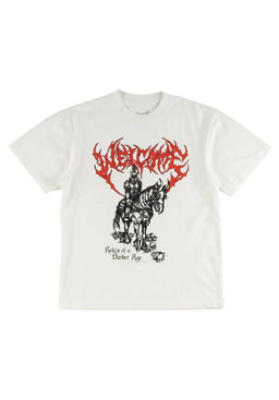 Relic Boxy Garment-Dyed white Vorderansicht