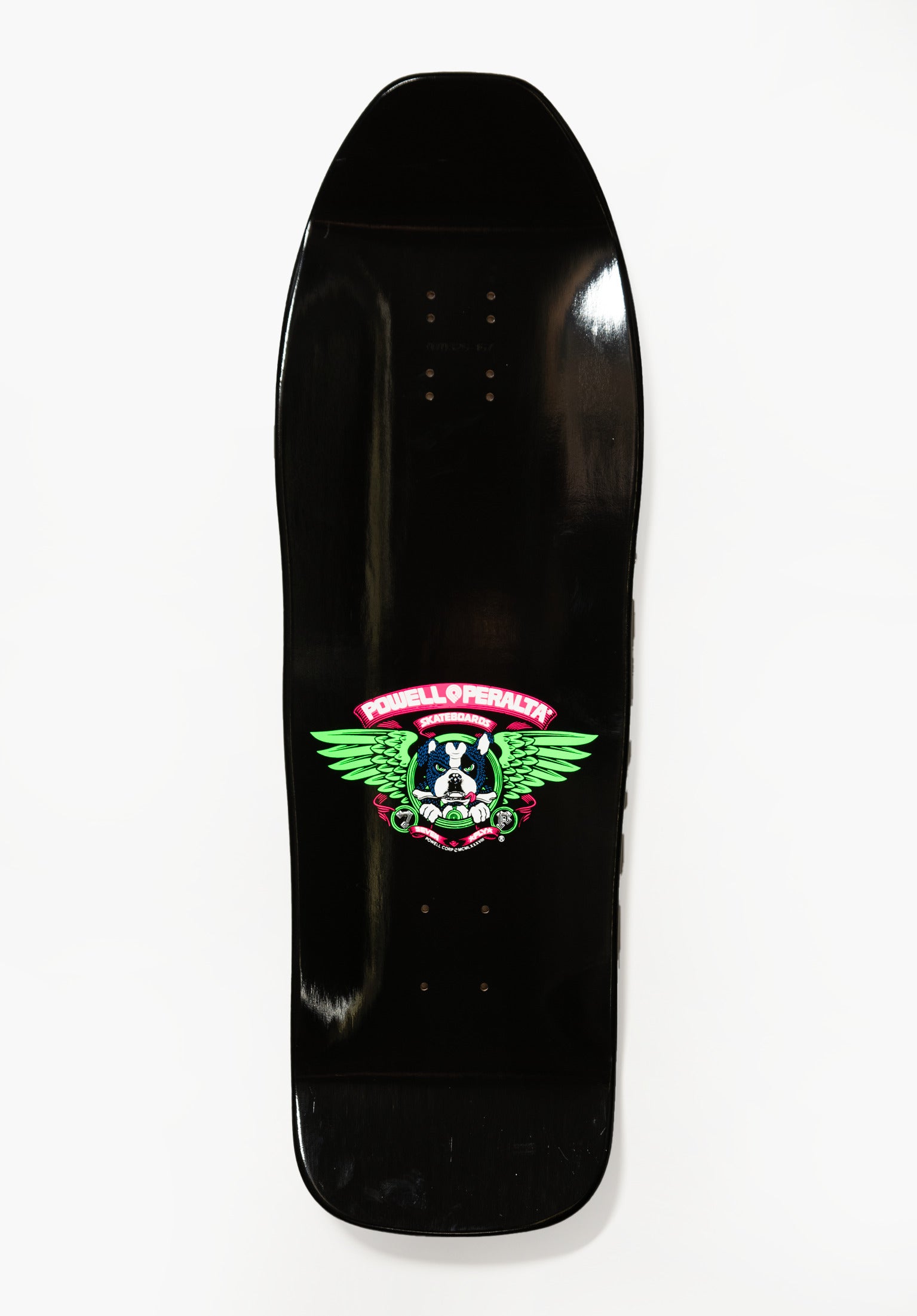 Frankie Hill Bulldog blacklight Rueckenansicht