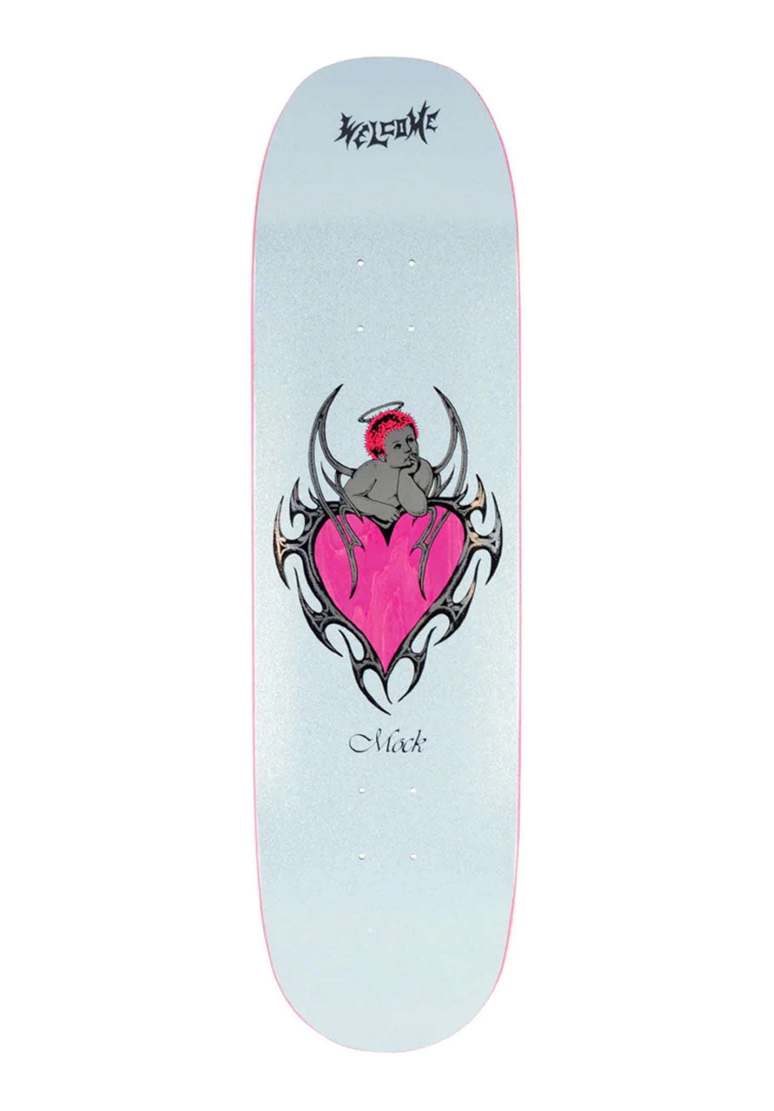 Cupid - Evan Mock Pro Model on Moontrimmer 2.0 blue glitter Vorderansicht
