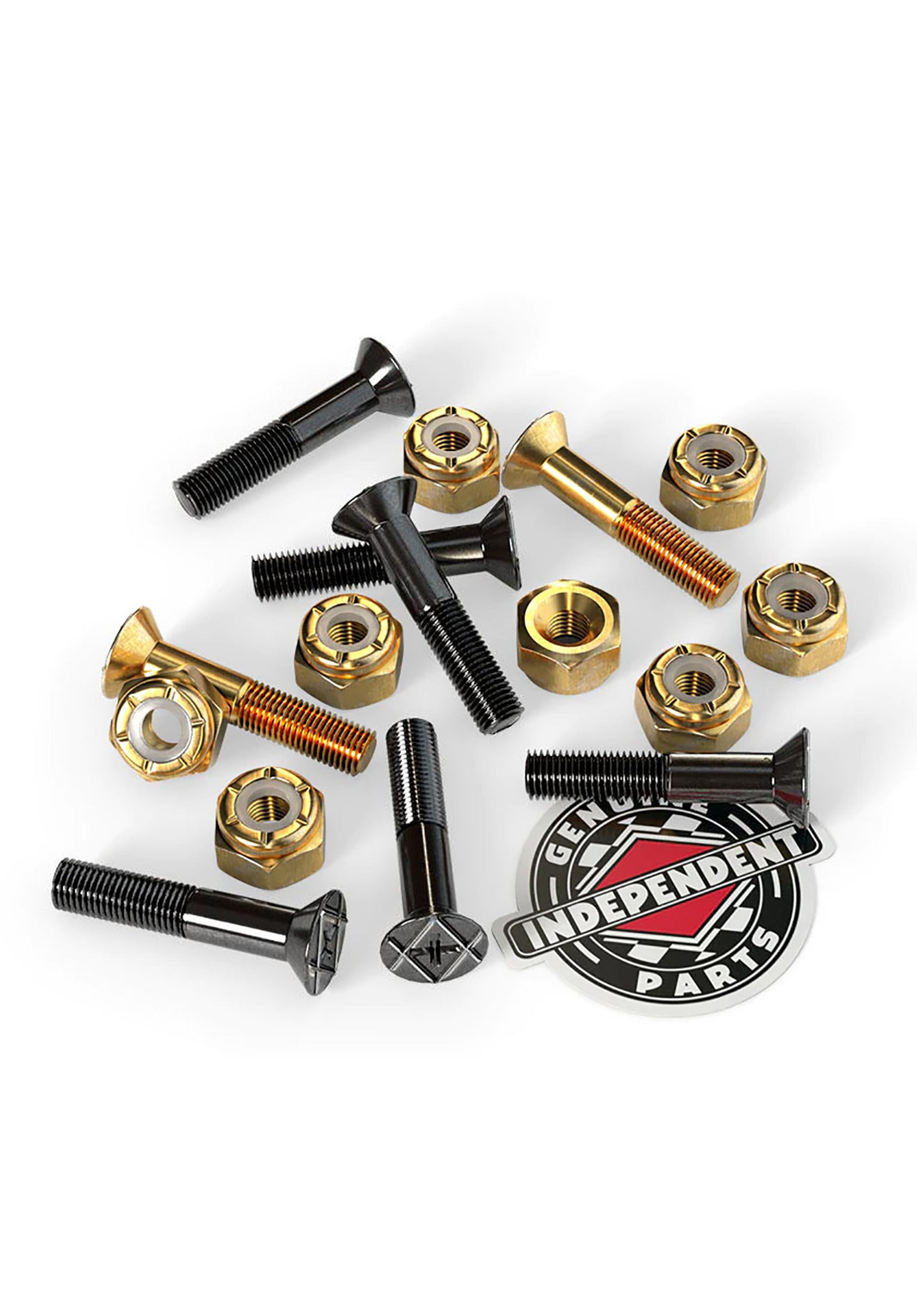 7/8 Kreuz black-gold Vorderansicht