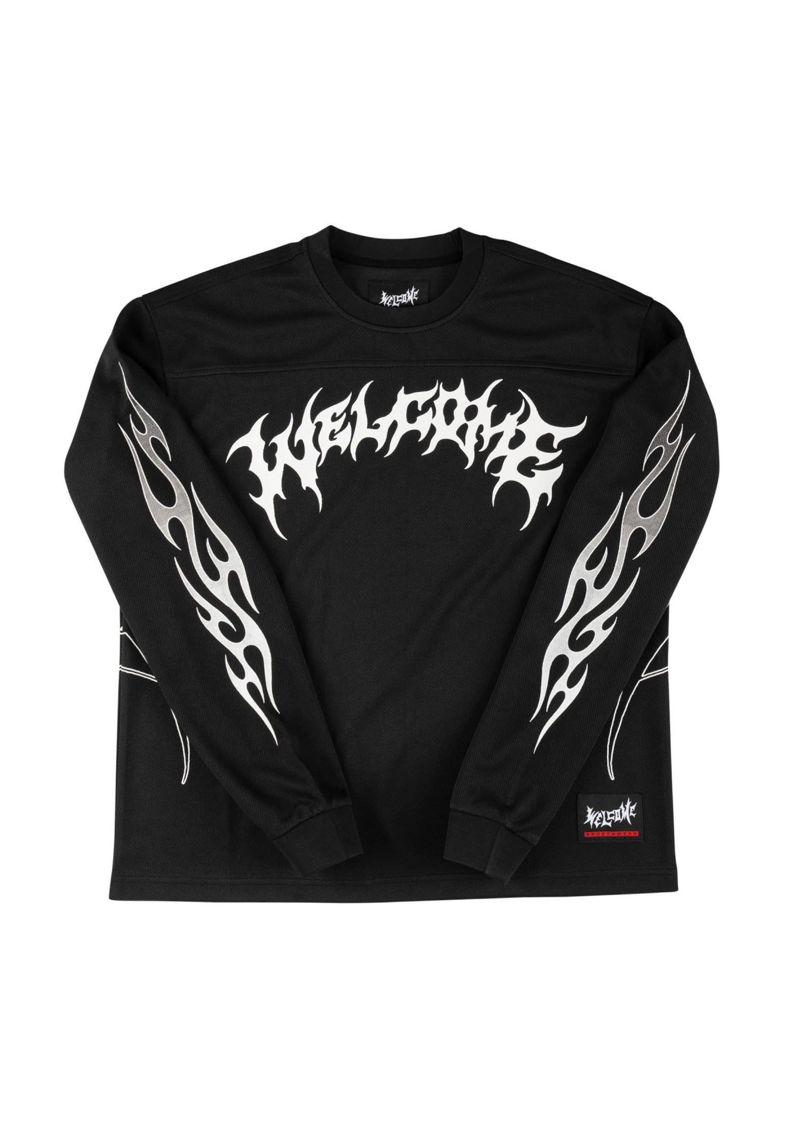 Scrub Mesh Racing Jersey black Rueckenansicht