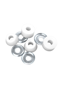 Standard Cylinder Cushions Super Soft 78A 4er white Closeup1
