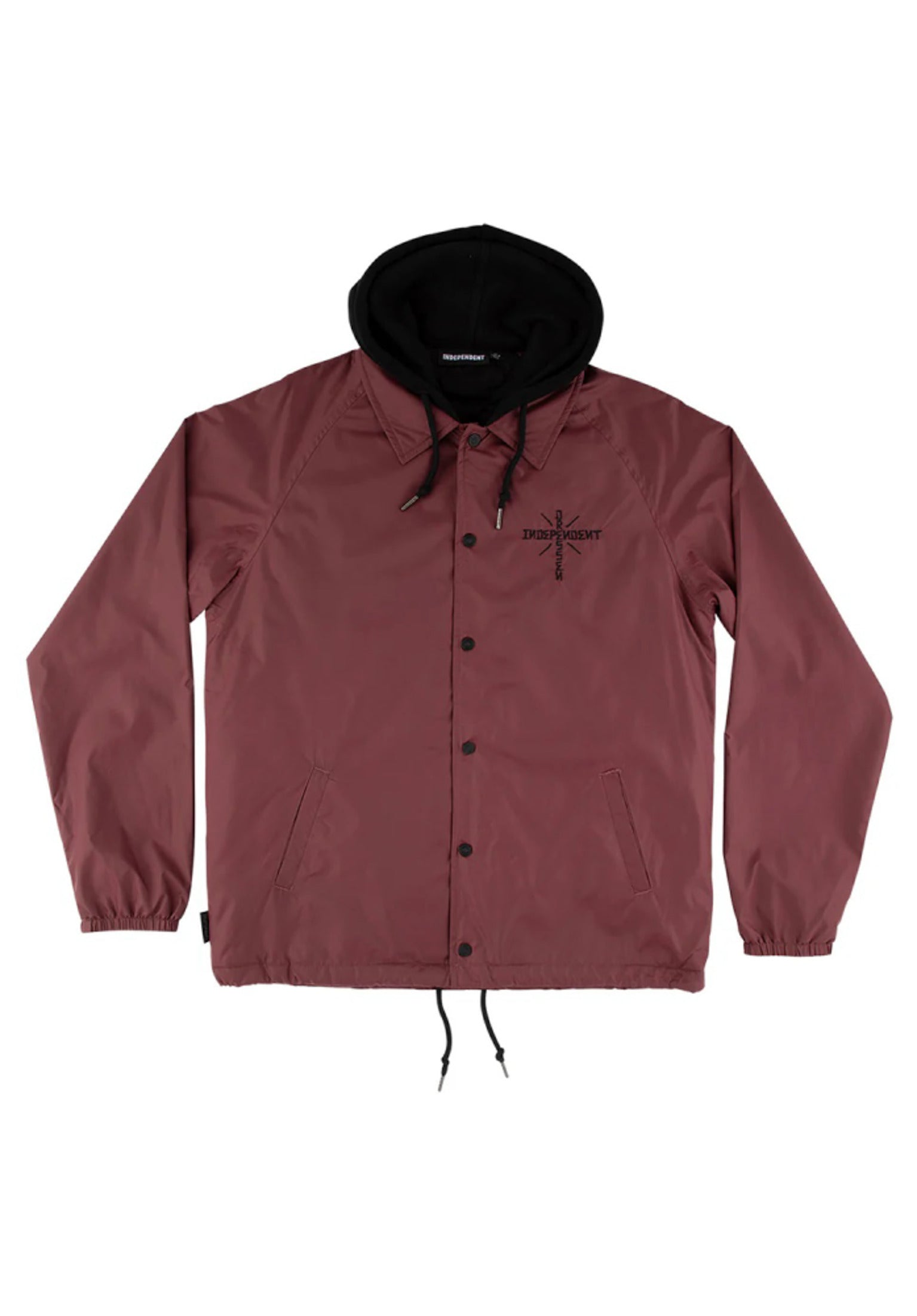 Dressen Skull Rose burgundy Vorderansicht