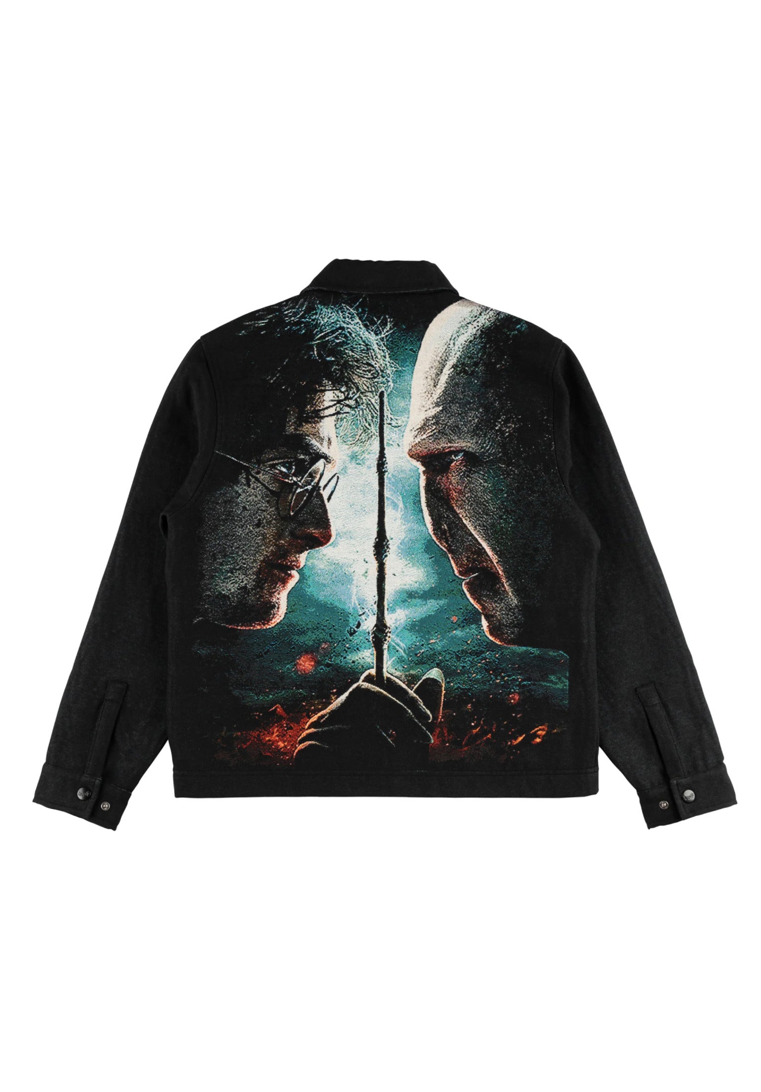 x Harry Potter Finale black Rueckenansicht