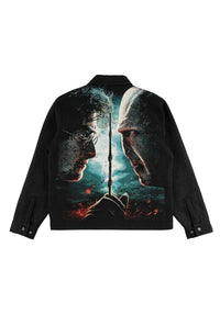 x Harry Potter Finale black Rueckenansicht