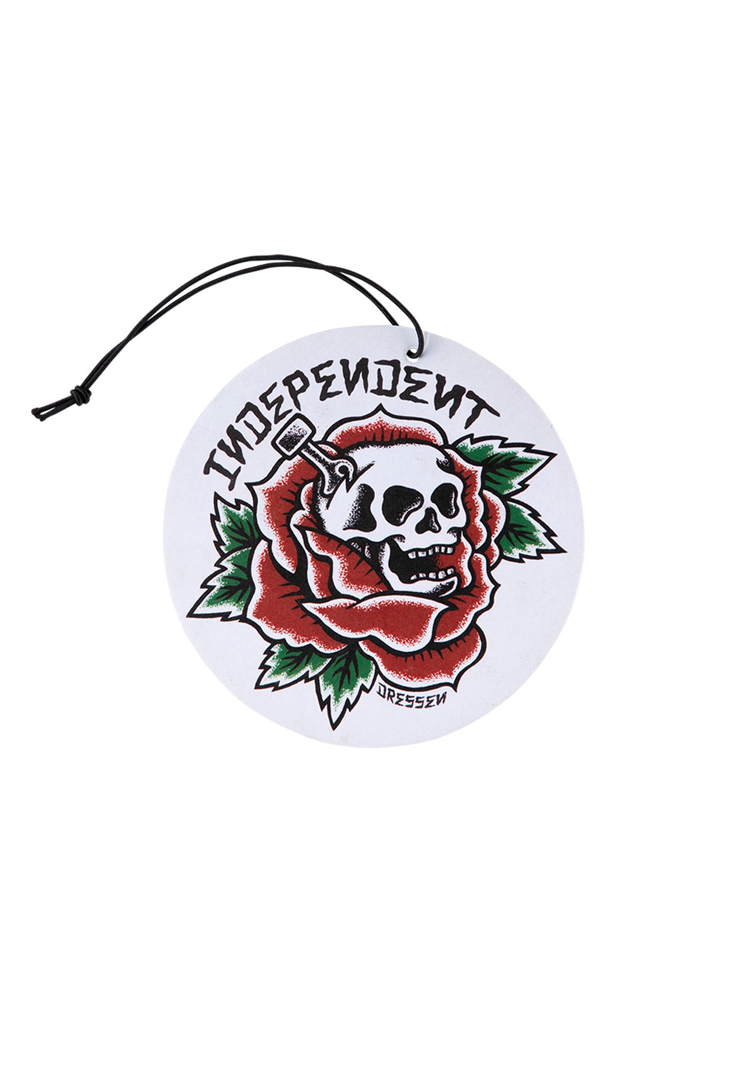 Dressen Skull Rose Vanilla Scent Air Freshener white Vorderansicht