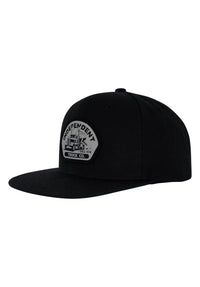Trucking Structured Hat black Rueckenansicht
