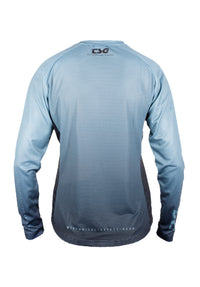 Seen Jersey steel blue fade Rueckenansicht