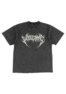 Fang vintage black / leopard Vorderansicht