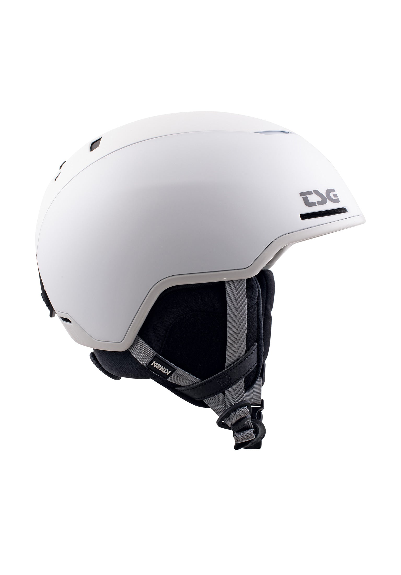 Konik 2.0 Solid Color satin white coal Closeup1