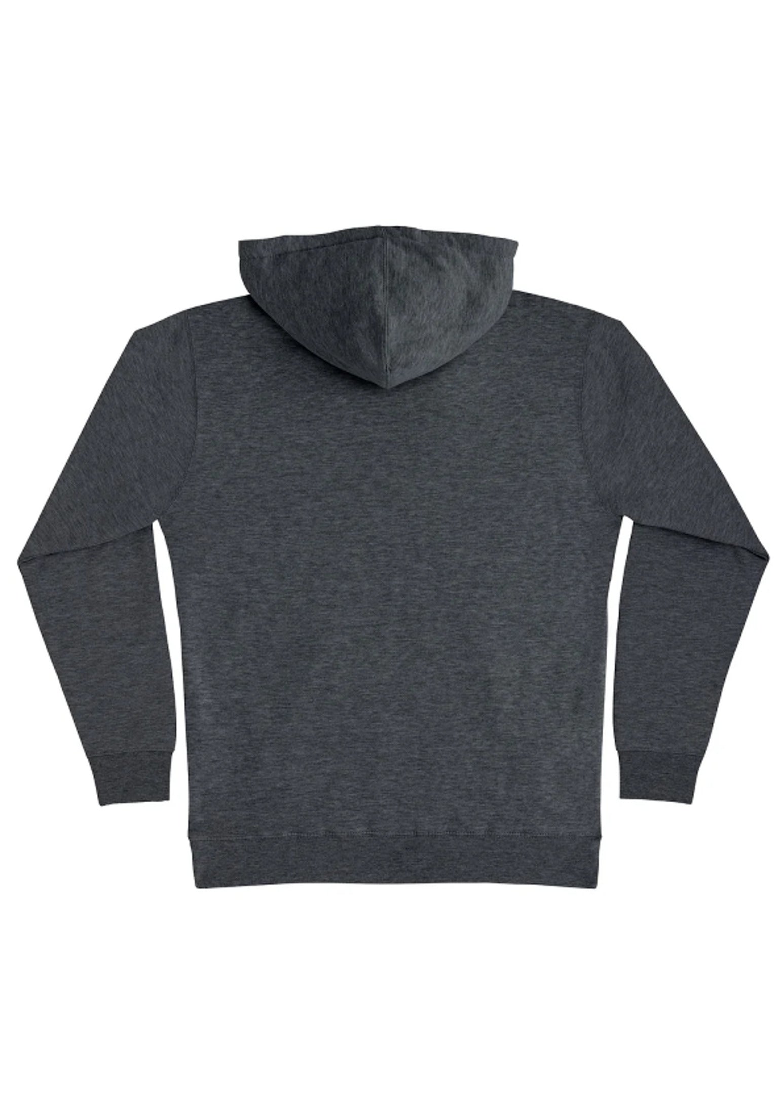 Logo Heavyweight charcoal heather-purple Rueckenansicht