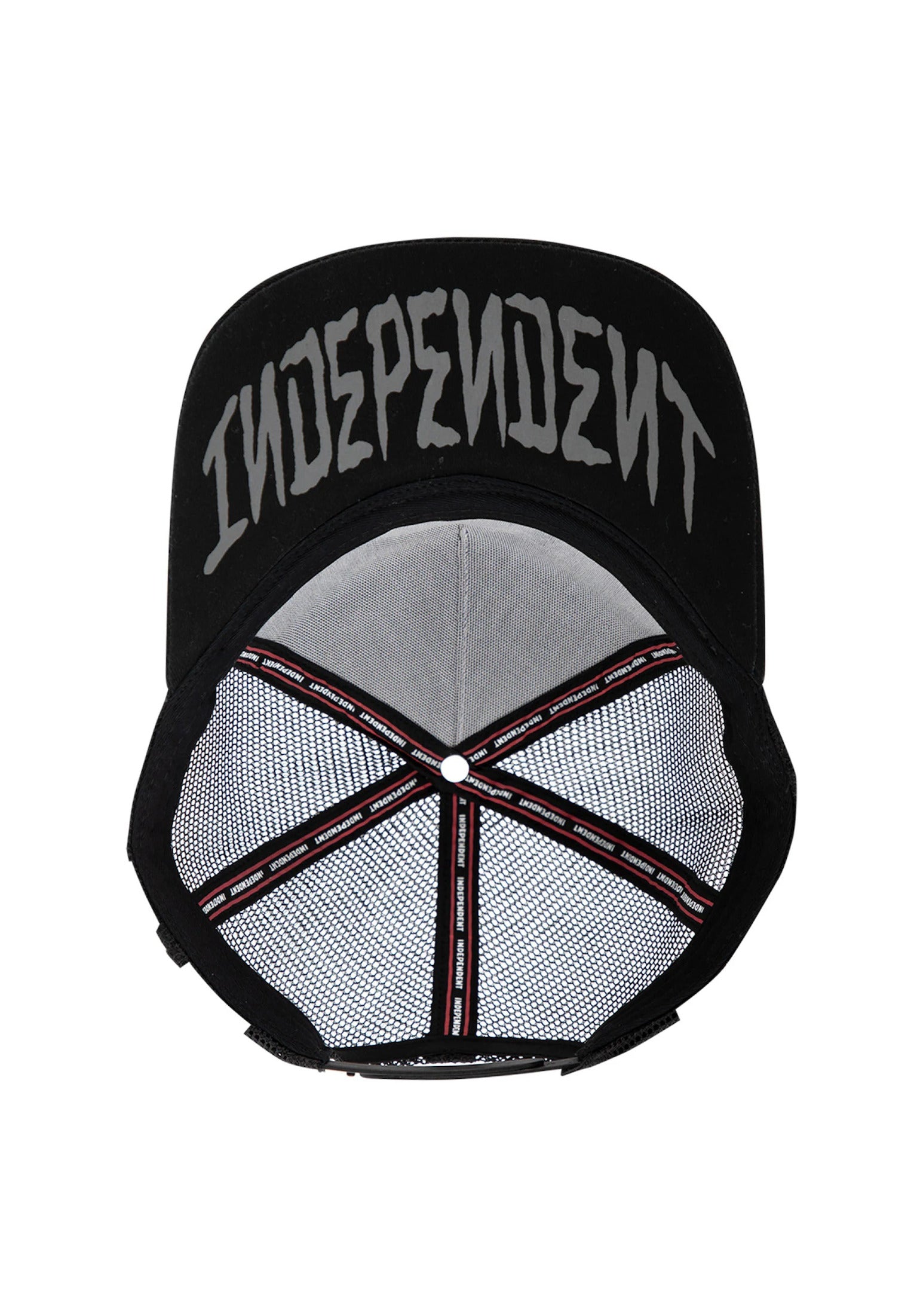 Dressen Skull Rose 5-Panel High Structured Snapbac black Closeup1