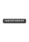Chrome Bar Vinyl Sticker clear Vorderansicht