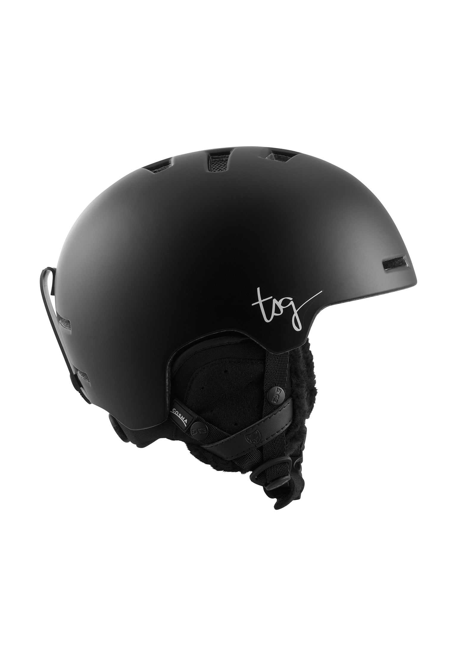 Cosma Solid Color II satin black Closeup1