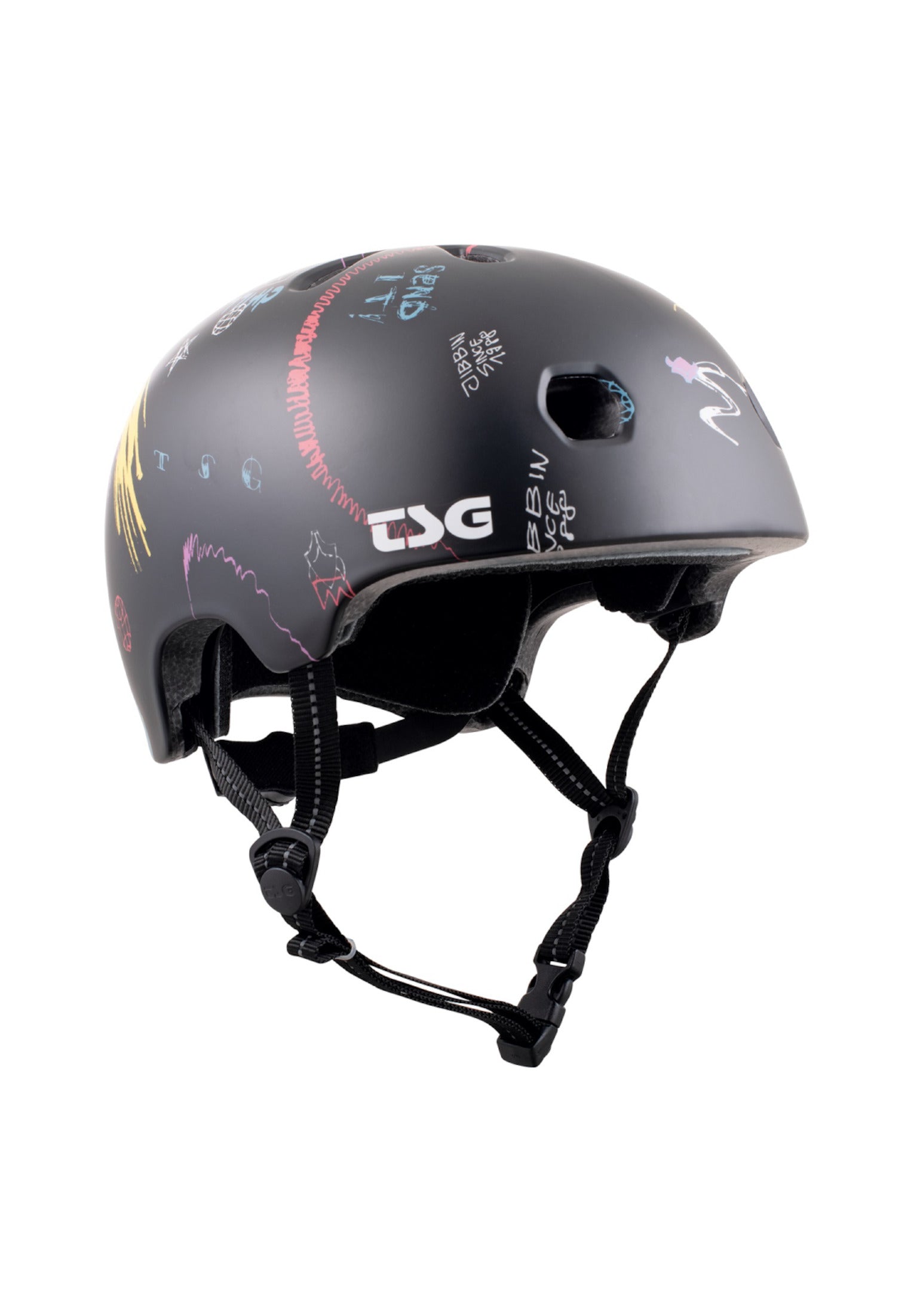 Meta Graphic Design black drip-in Vorderansicht