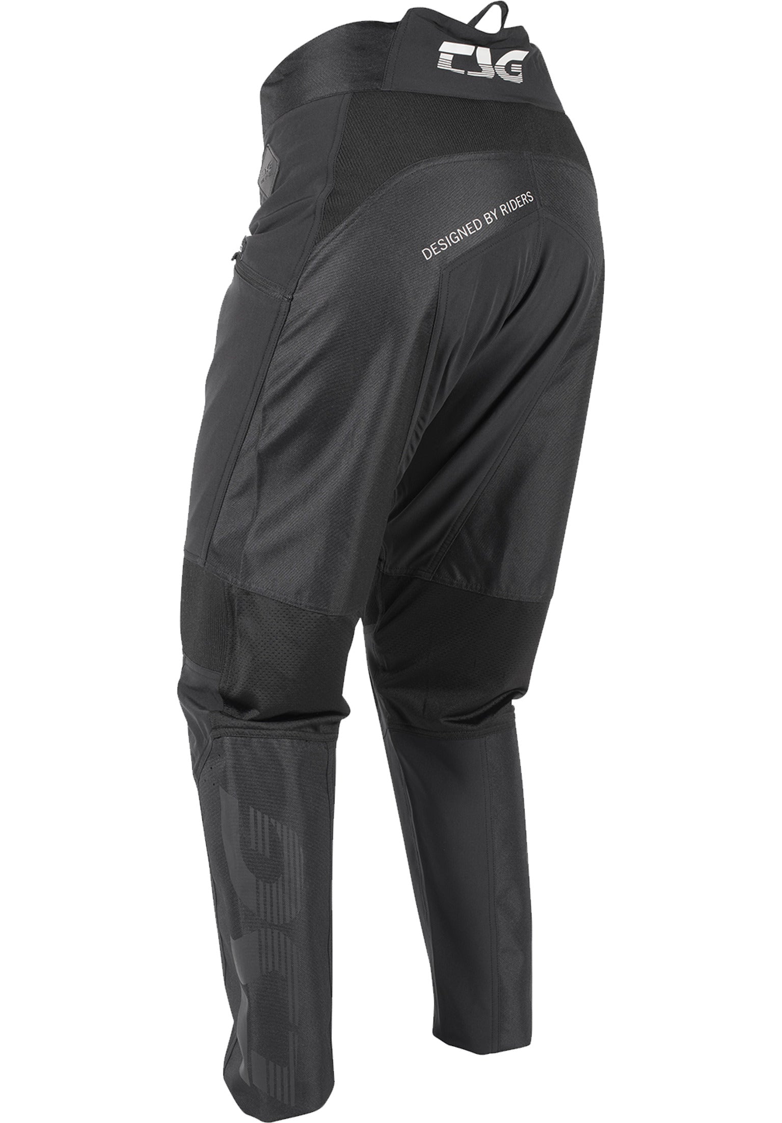 Ridge DH Pants Women black Rueckenansicht