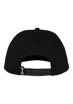 Built To Grind Span 5-Panel Unstructured Snapback black Vorderansicht