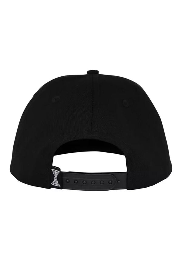 Built To Grind Span 5-Panel Unstructured Snapback black Vorderansicht