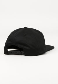 Mag Logo Snapback black-white Rueckenansicht