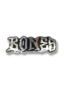 OG Bones 5 Sticker chrome Vorderansicht