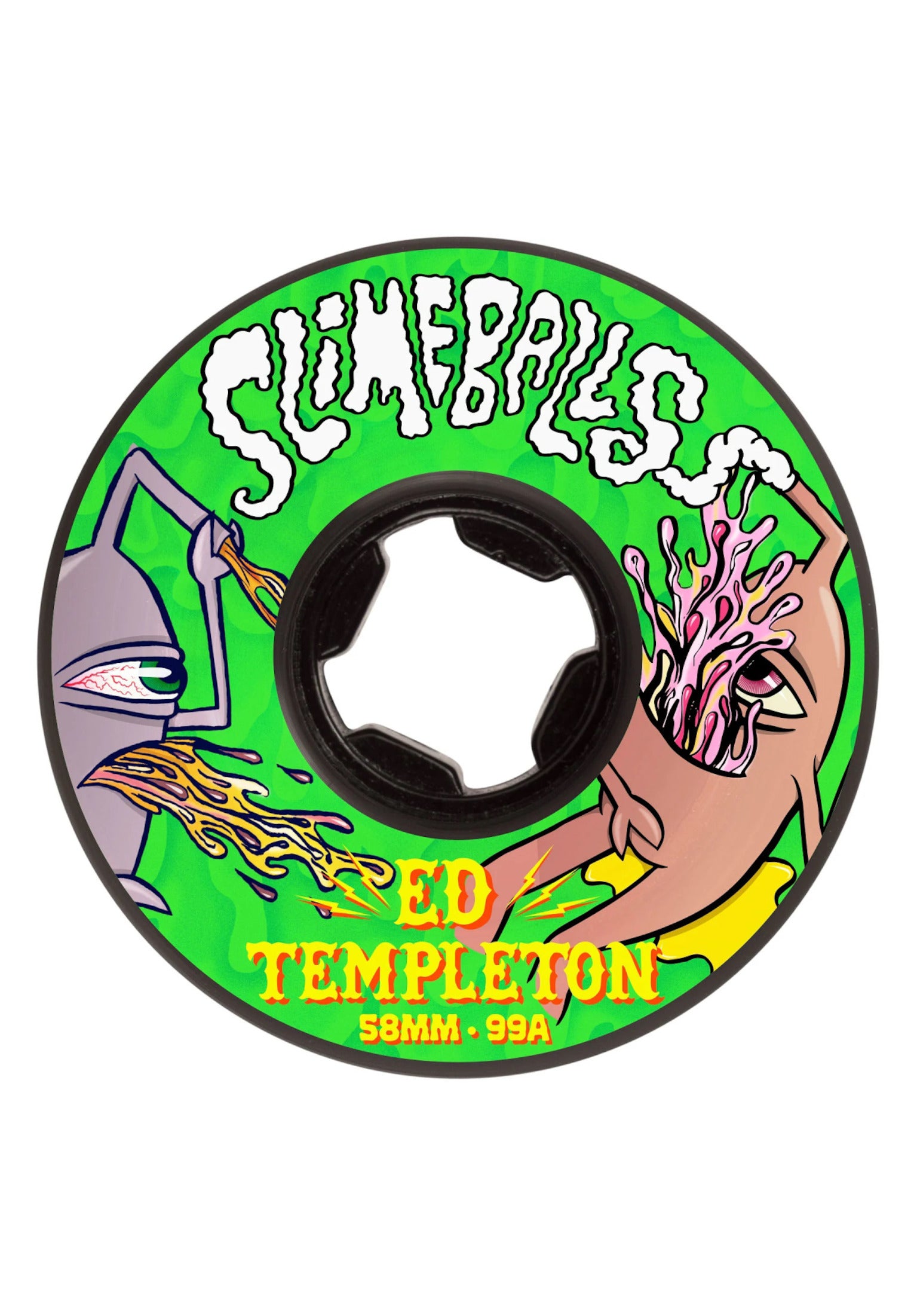 Ed Templeton Vomits 99A black Vorderansicht