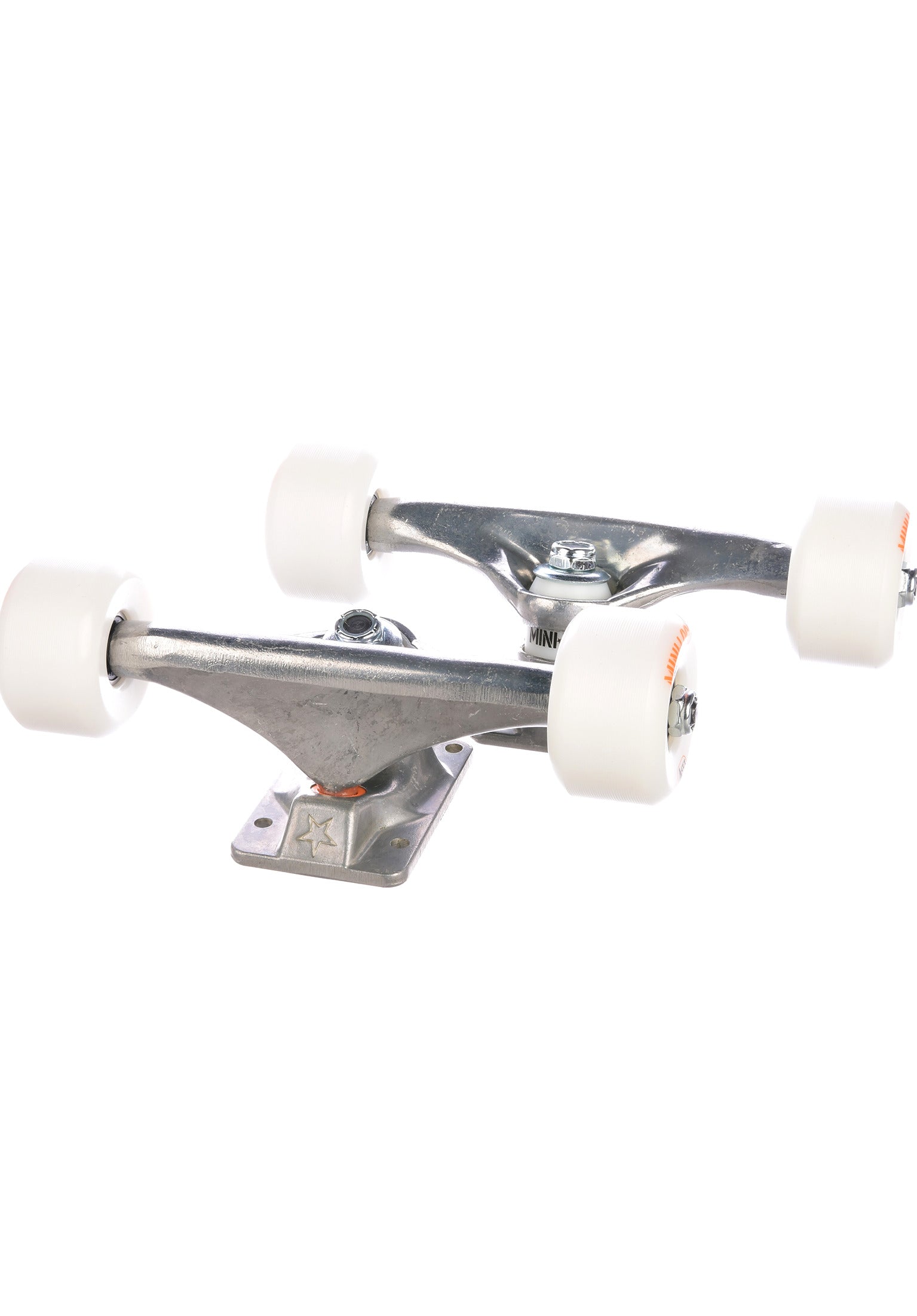 8.0 white A-Cut Wheels 101A Set of 2 raw Vorderansicht