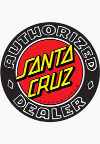 DOT Authorized Dealer Sticker red-yellow Vorderansicht