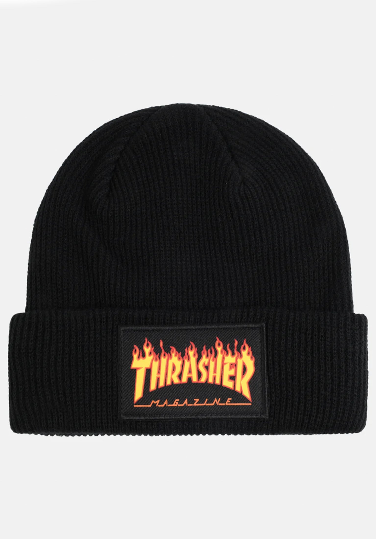 Flame Patch black Vorderansicht