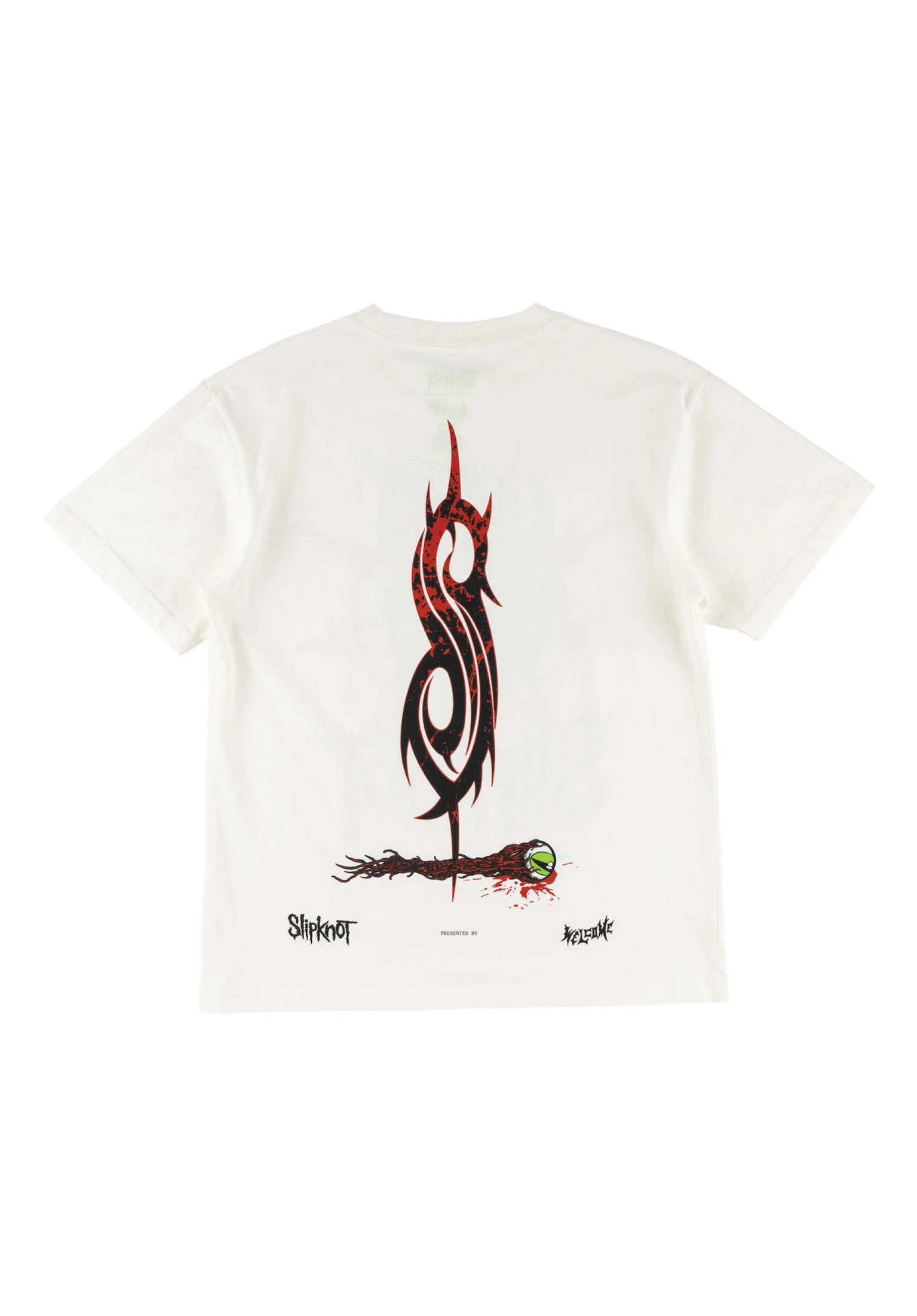 x Slipknot Spit It Out Boxy Garment-Dyed white Rueckenansicht